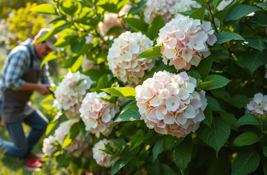 Przycinanie hortensji bukietowej na wiosnę