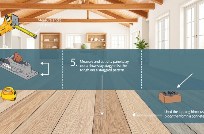 jak układać panele podłogowe