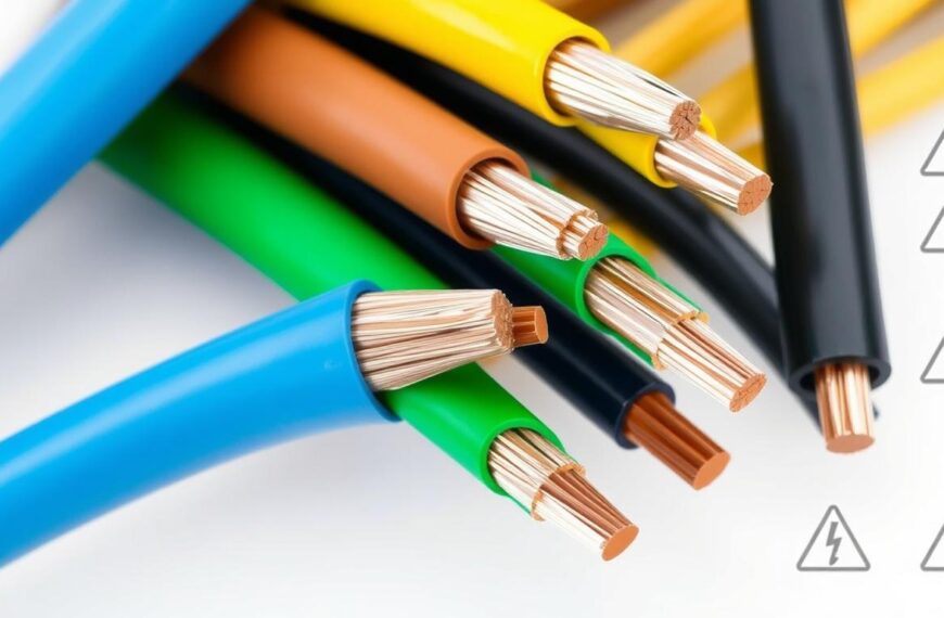 kolor kabli elektrycznych