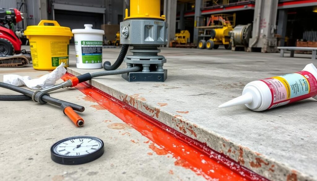 wypełnienie dylatacji