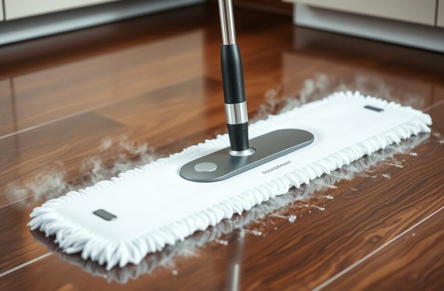 Czy można używać mopa parowego na laminatach?