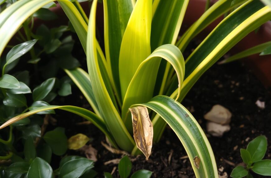 Dlaczego dracena gubi liście