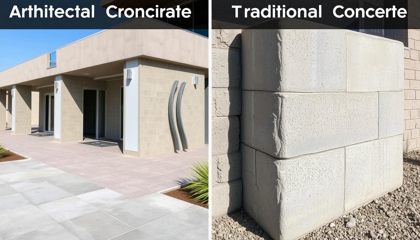 beton architektoniczny a tradycyjny