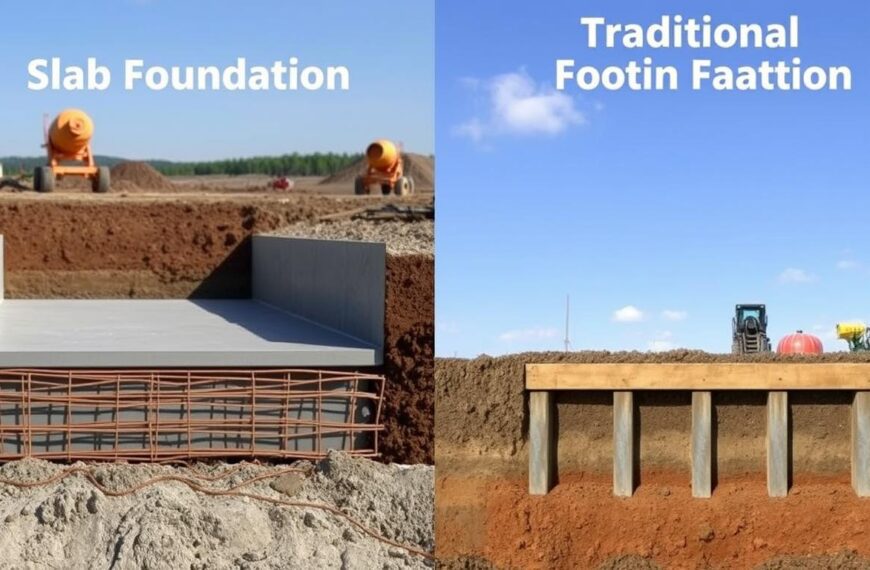 fundamenty płytowe a tradycyjne