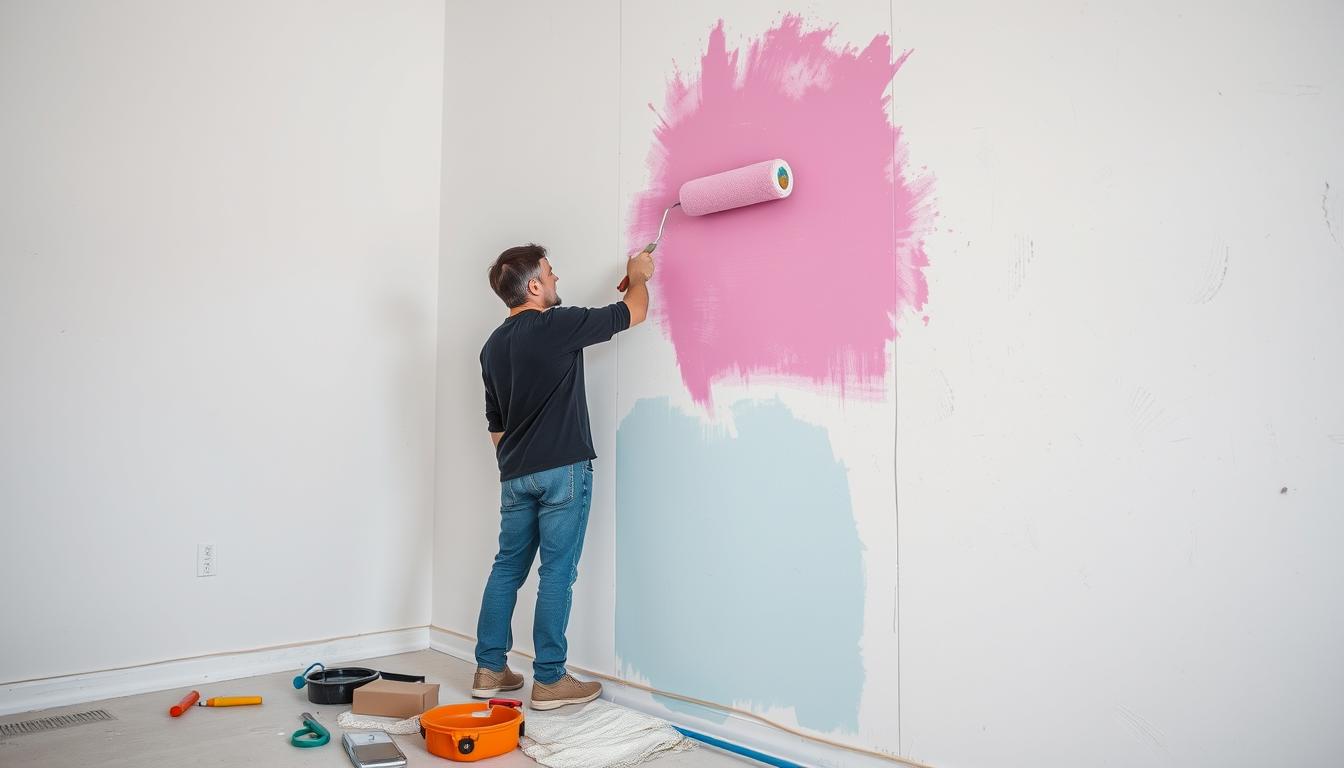 malowanie płyt gipsowo-kartonowych bez gruntowania