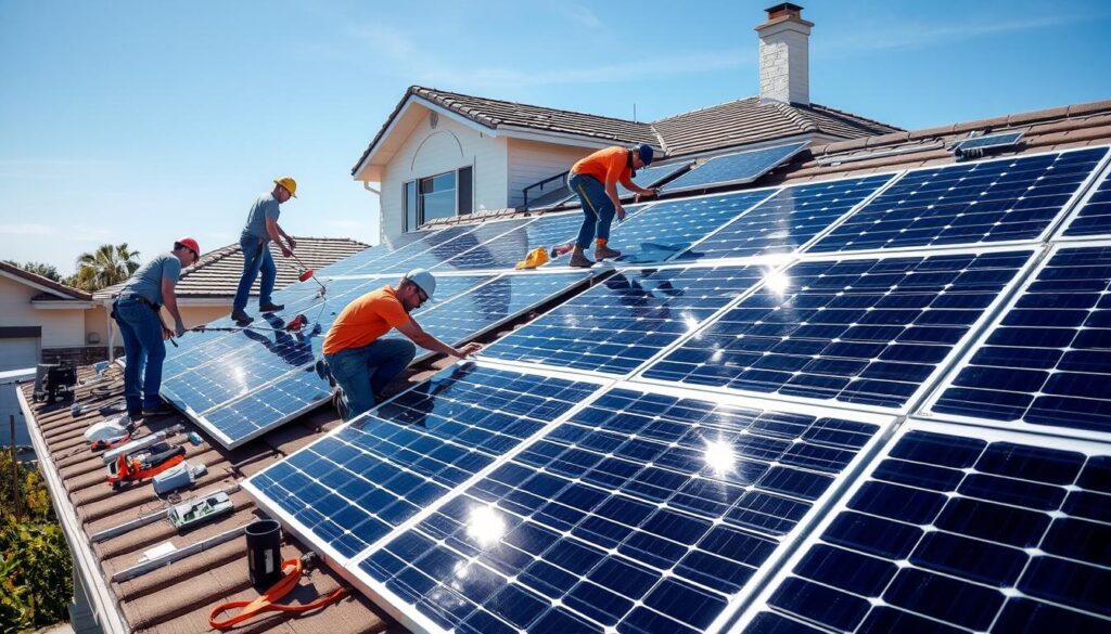 montaż paneli fotowoltaicznych cena