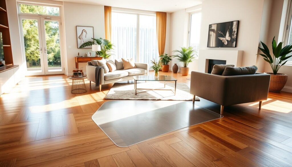 ochrona podłóg drewnianych