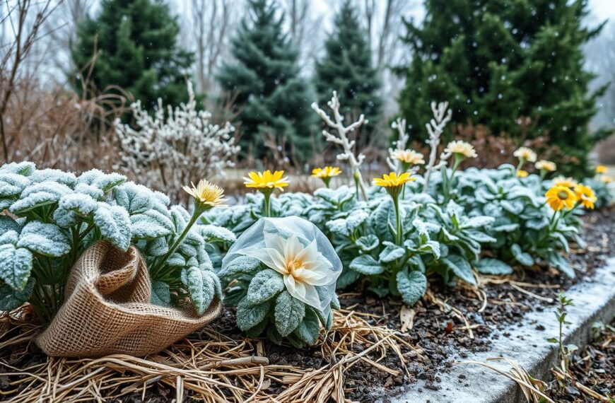 ochrona roślin przed mrozem