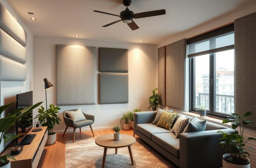 panele akustyczne w małych mieszkaniach