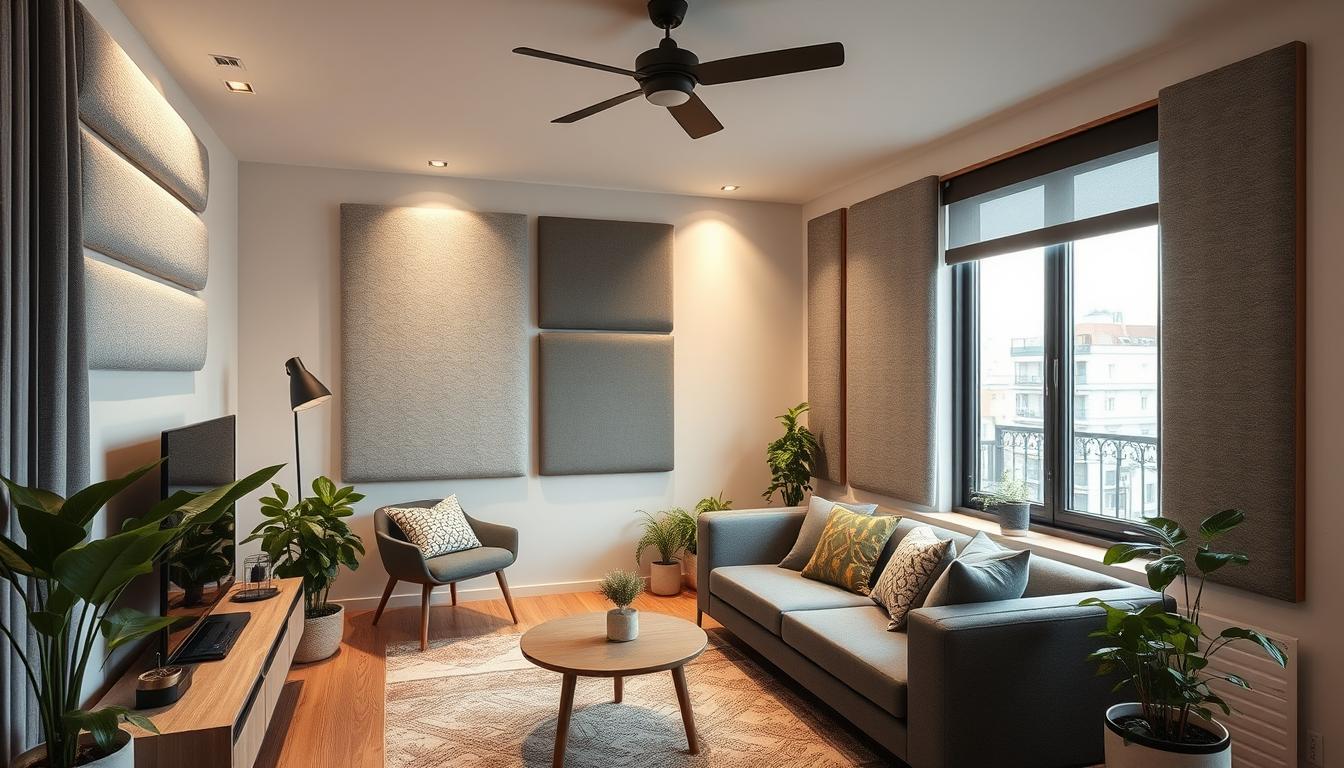 panele akustyczne w małych mieszkaniach