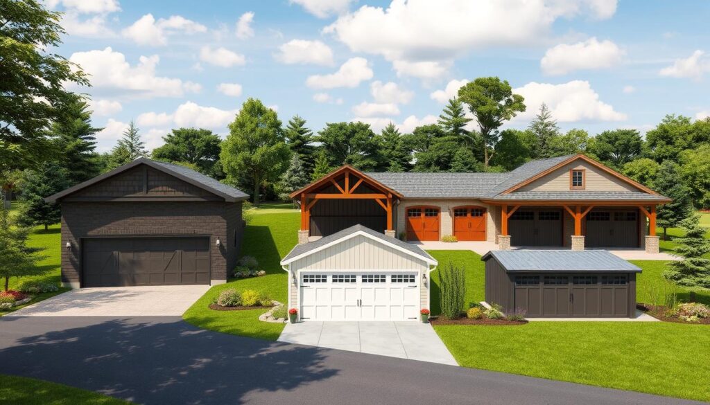 wybór projektu garażu