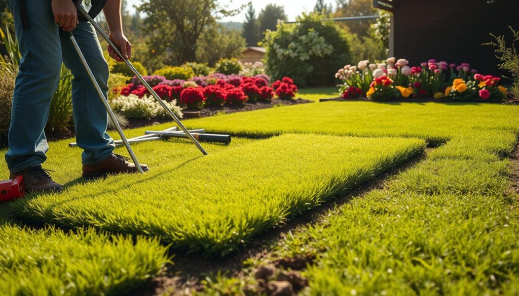zakładanie trawnika z rolki zakładanie trawnika z rolki