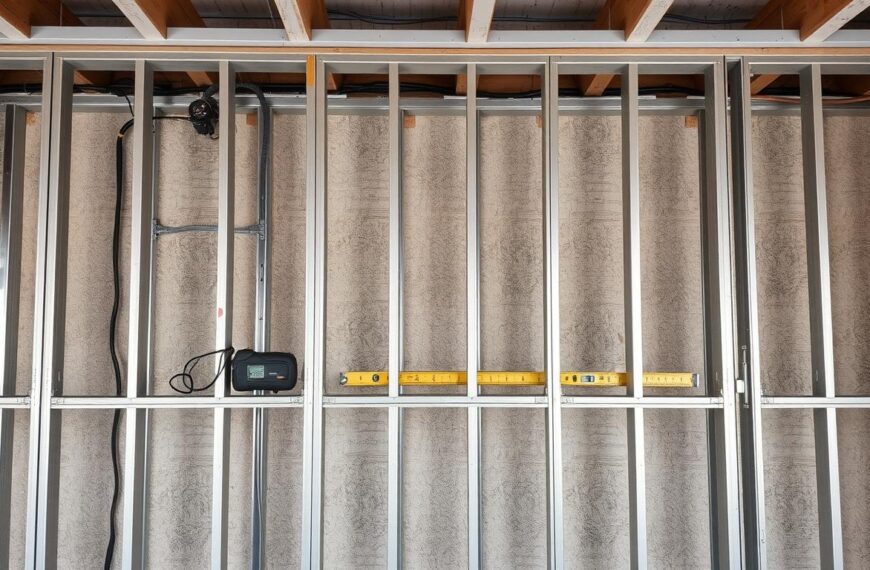 jak wykonać stelaż pod płyty kartonowo gipsowe