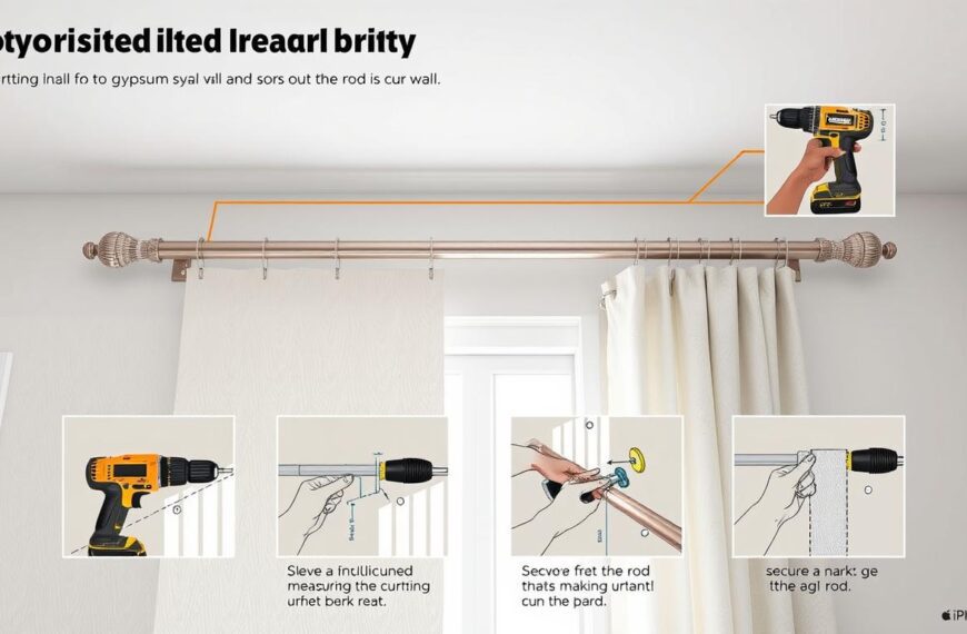 jak zamontować karnisz do płyty kartonowo gipsowej