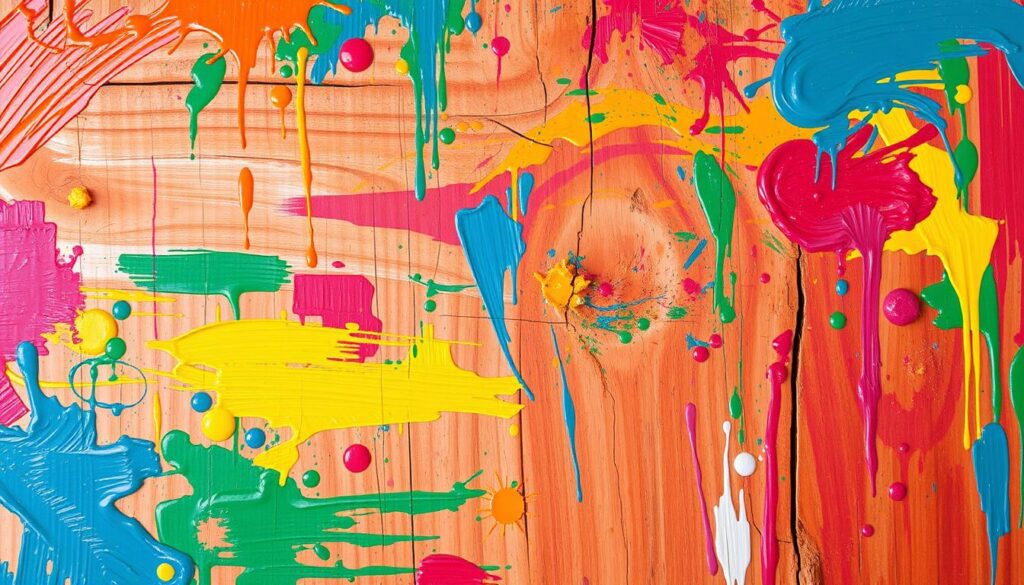 akrylowe farby do drewna