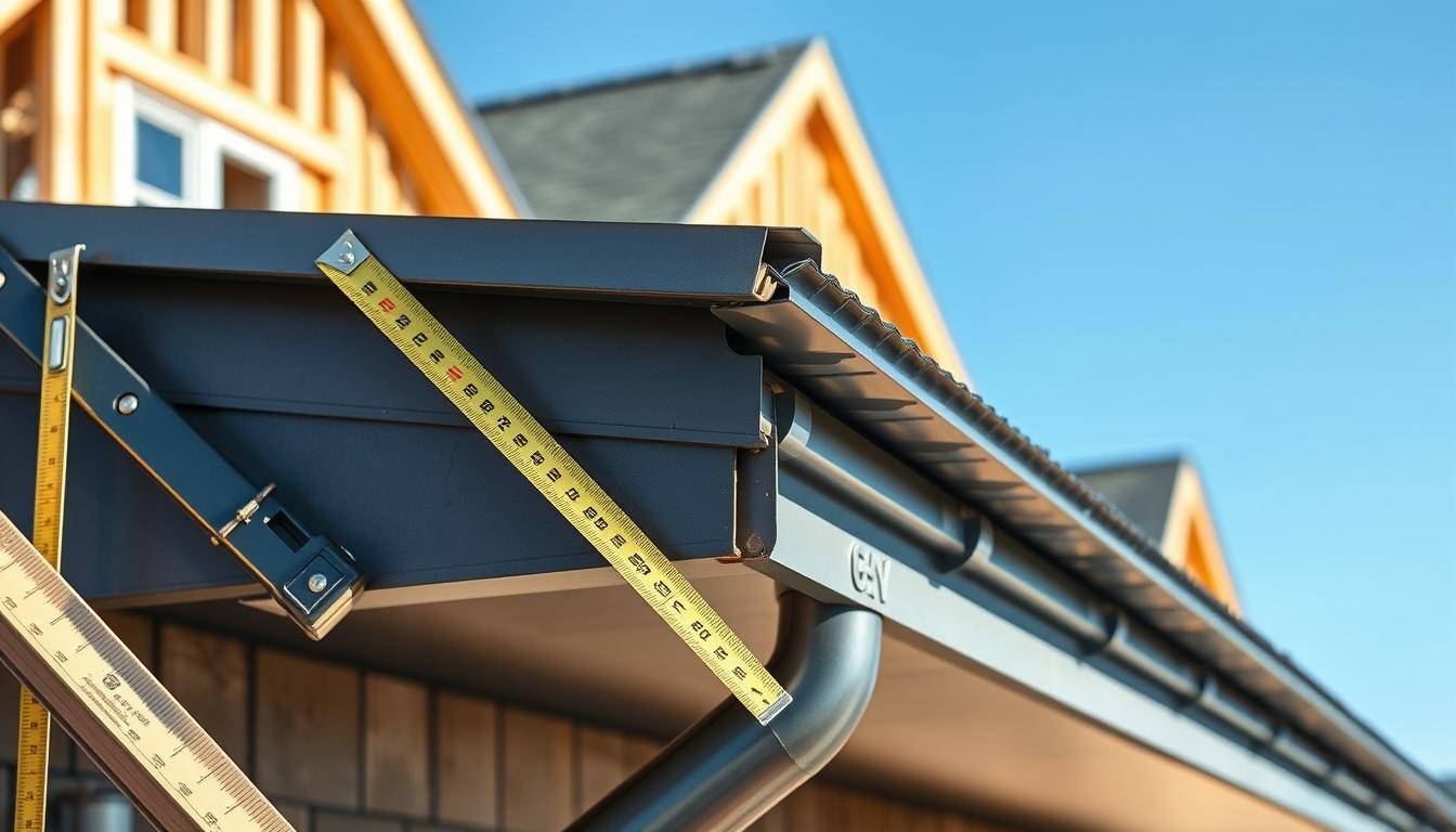 ile wypuścić blachę do rynny