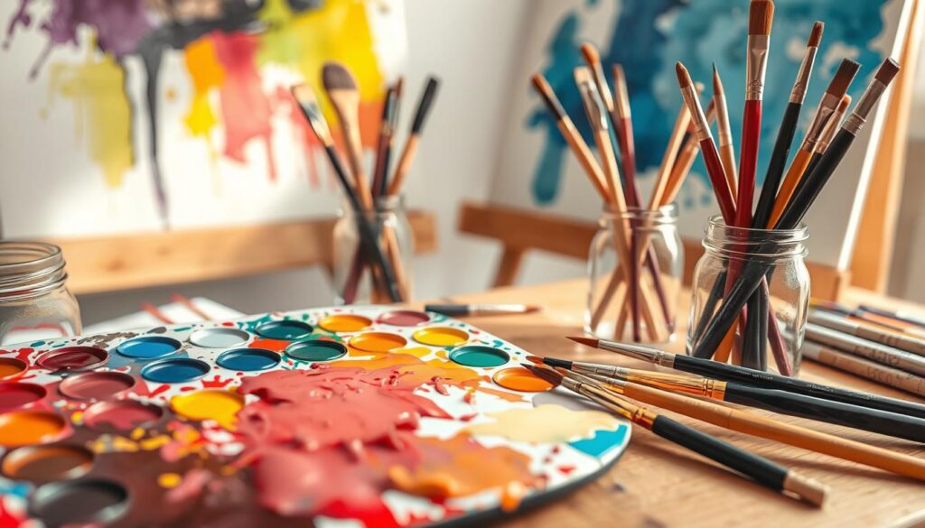 jak malowac farbami akrylowymi