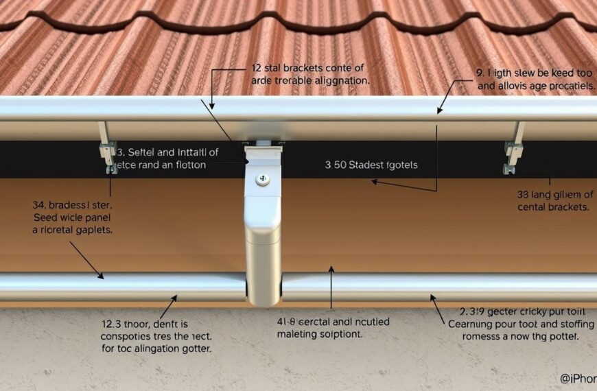 jak zamontować rynny do płyty warstwowej