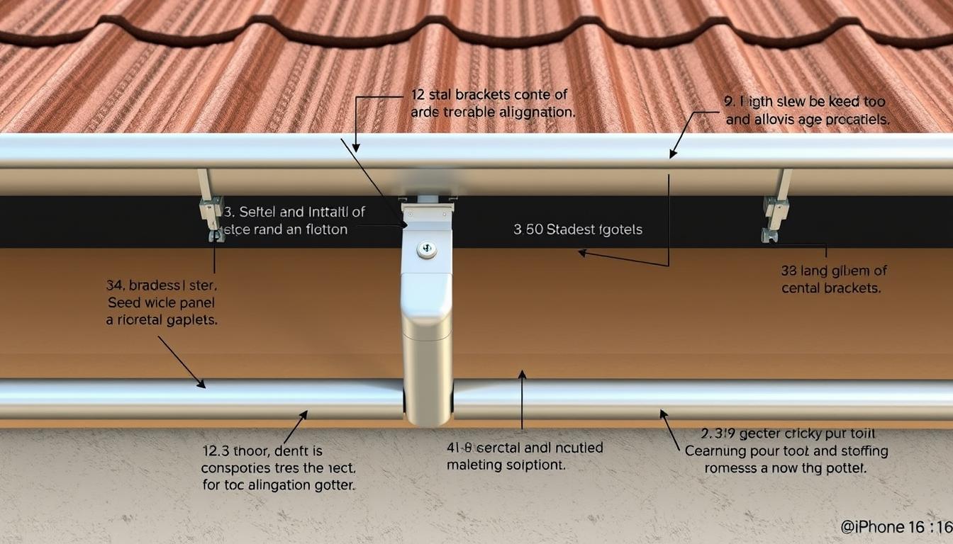 jak zamontować rynny do płyty warstwowej