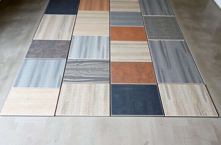 jakie płytki do garażu