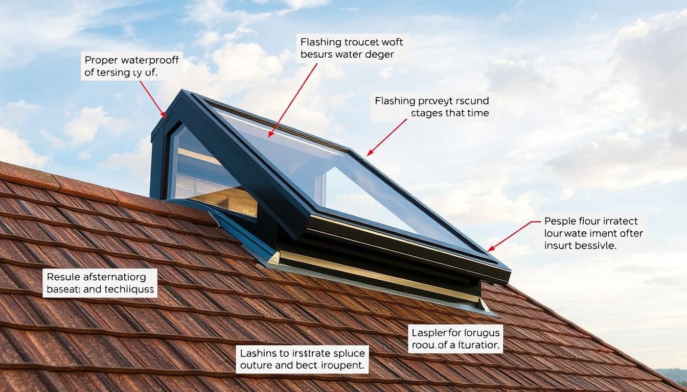 prawidłowa obróbka okna dachowego