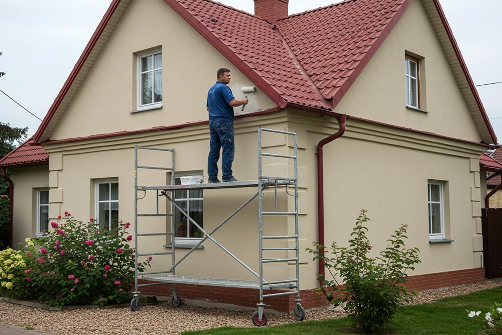 Małe rusztowanie mobilne – jak je wykorzystać na budowie?