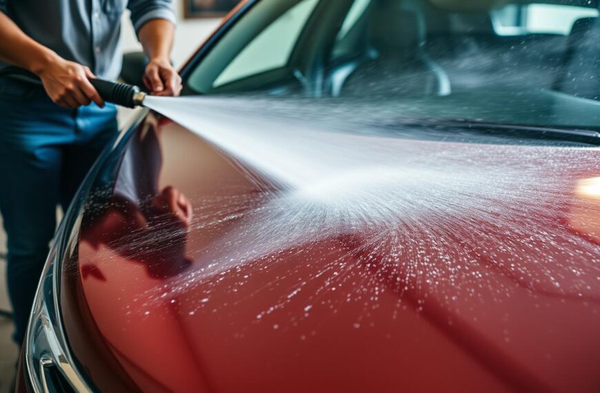 Jak myć samochód myjką ciśnieniową