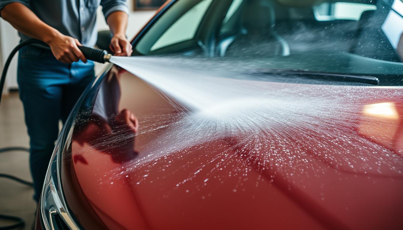 Jak myć samochód myjką ciśnieniową