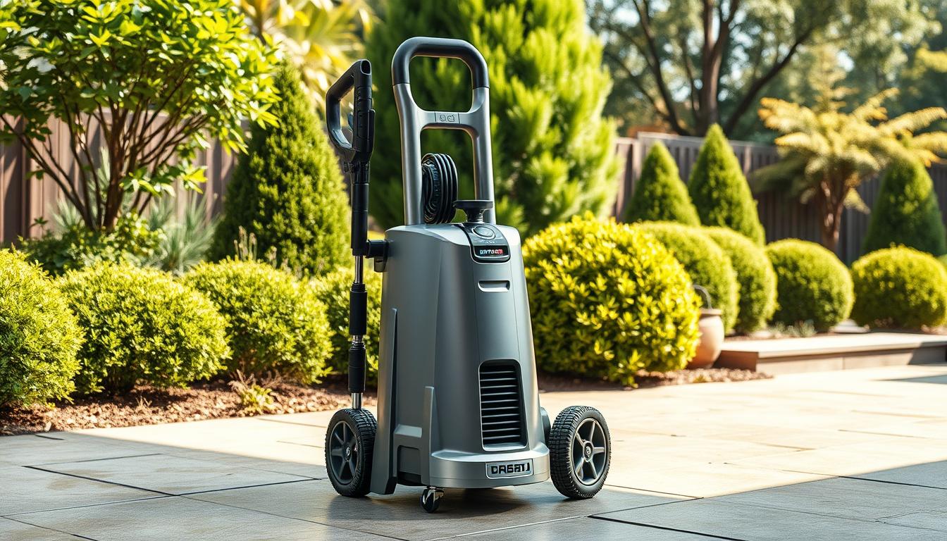 Myjka ciśnieniowa w ogrodzie