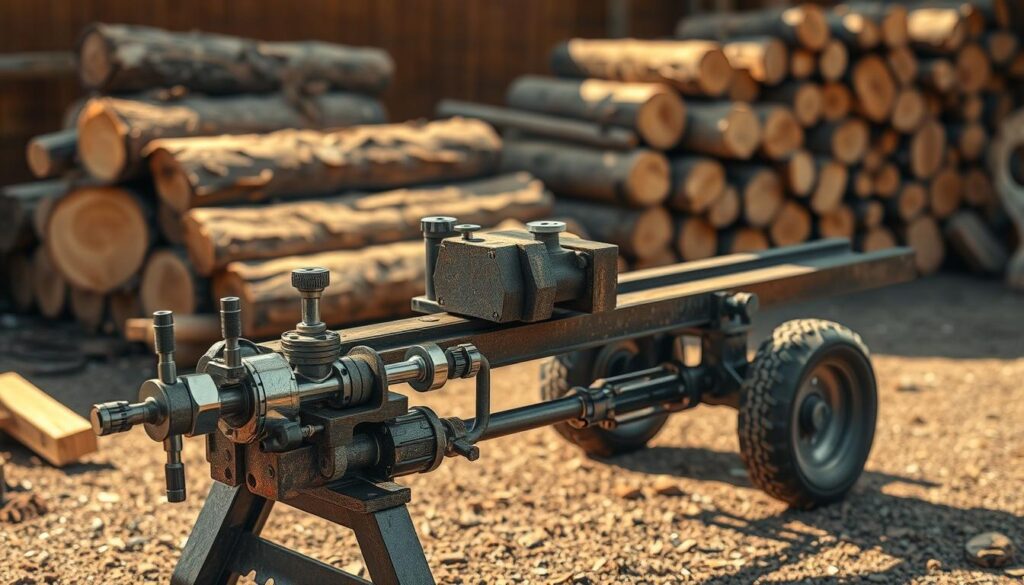 budowa łuparki do drewna