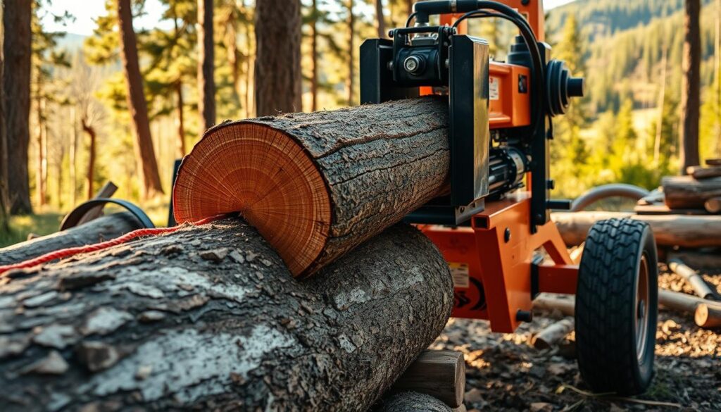 efektywność łuparki hydraulicznej