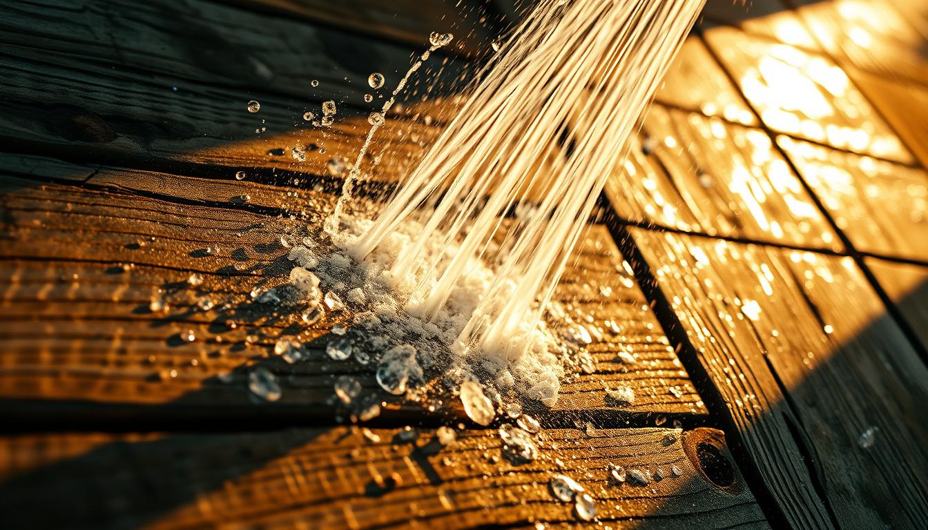 jak przygotować drewno myjką ciśnieniową