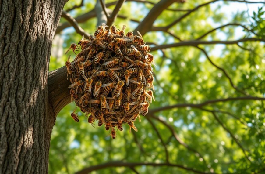 jak usunąć gniazdo szerszeni