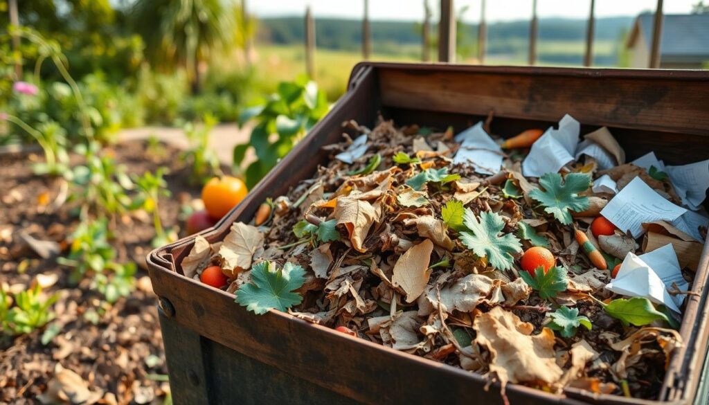 odpady do kompostownika