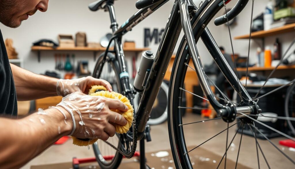 techniki mycia roweru