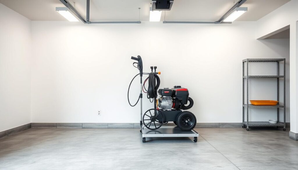 wybór miejsca do przechowywania myjki ciśnieniowej