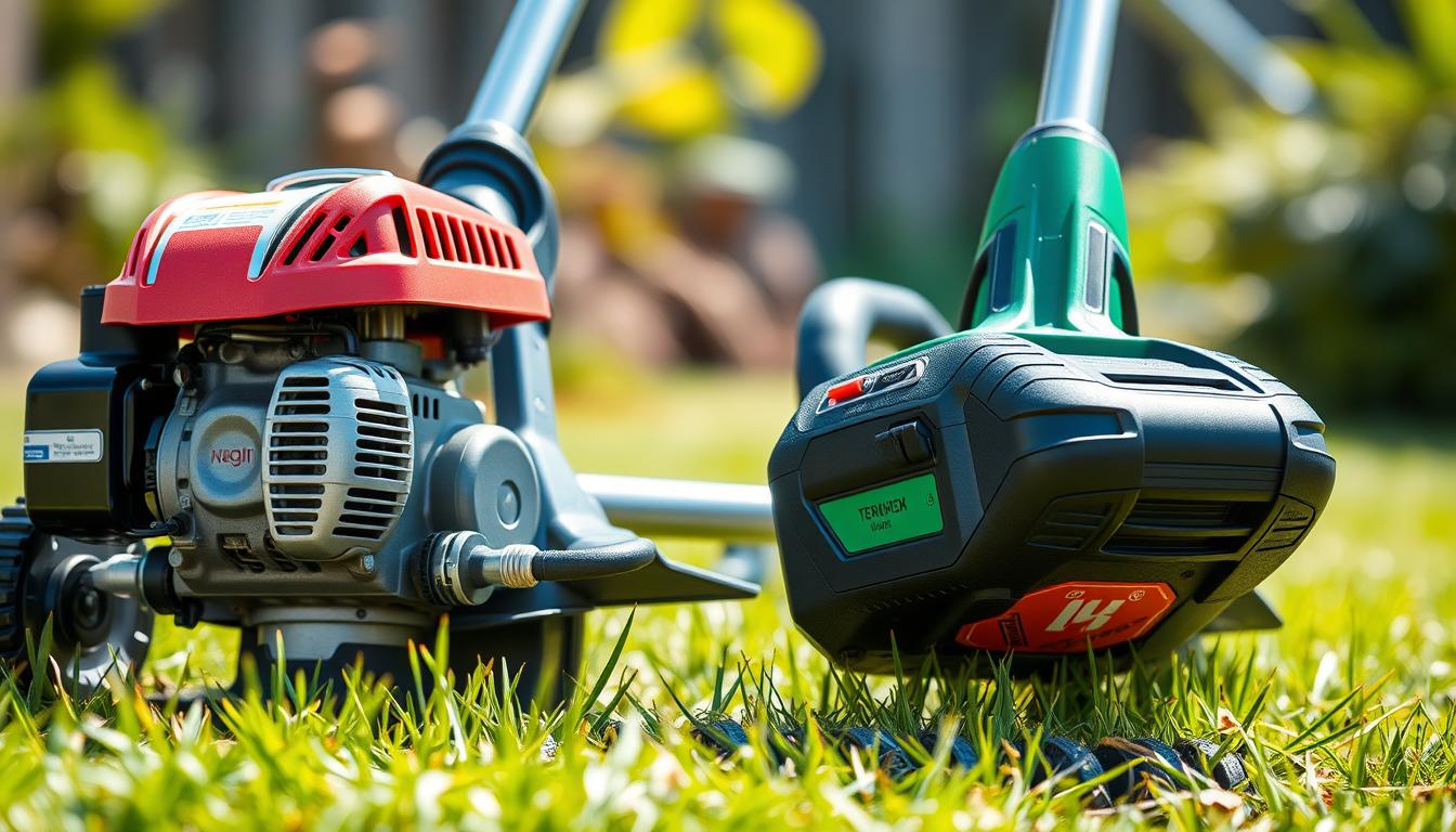 Kosa spalinowa vs podkaszarka