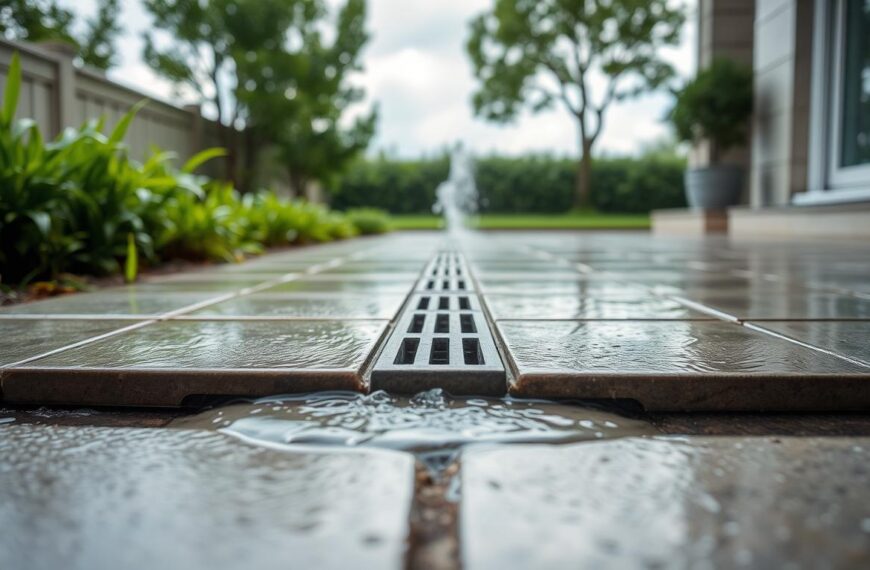 Odprowadzanie wody z tarasu