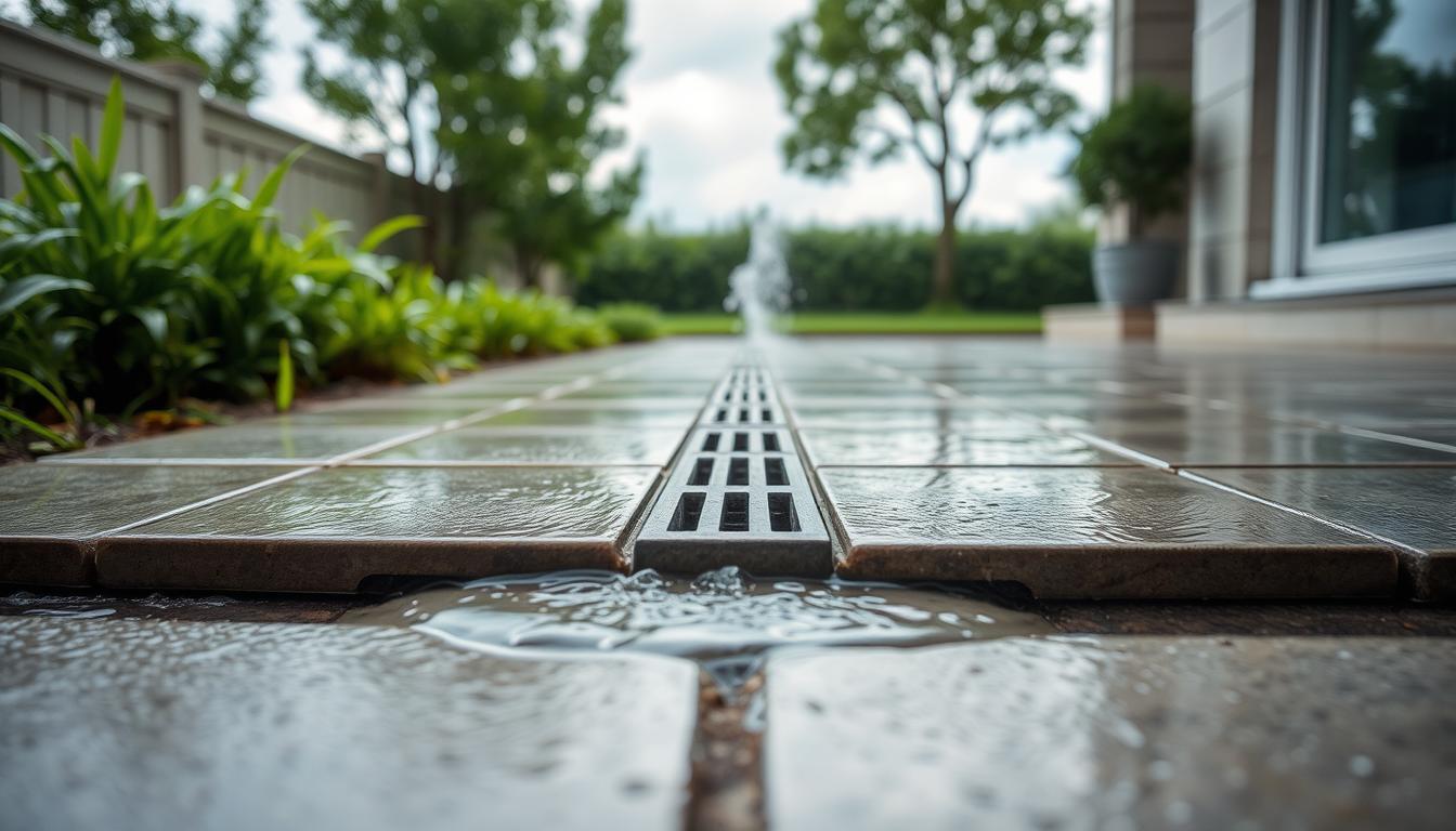 Odprowadzanie wody z tarasu