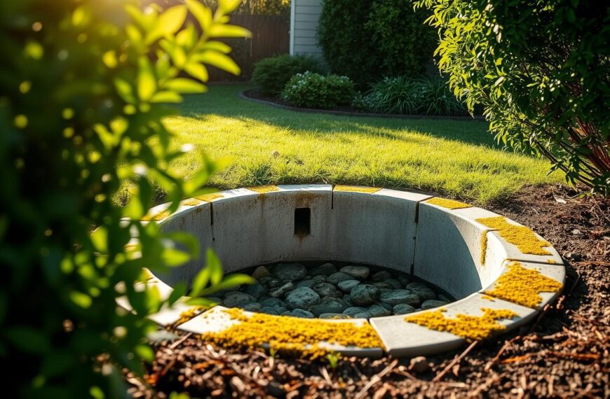 Podłączenie rynien do studni chłonnej