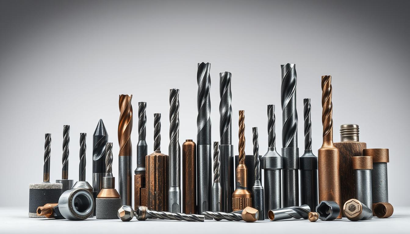 Wiertła do betonu, drewna i metalu