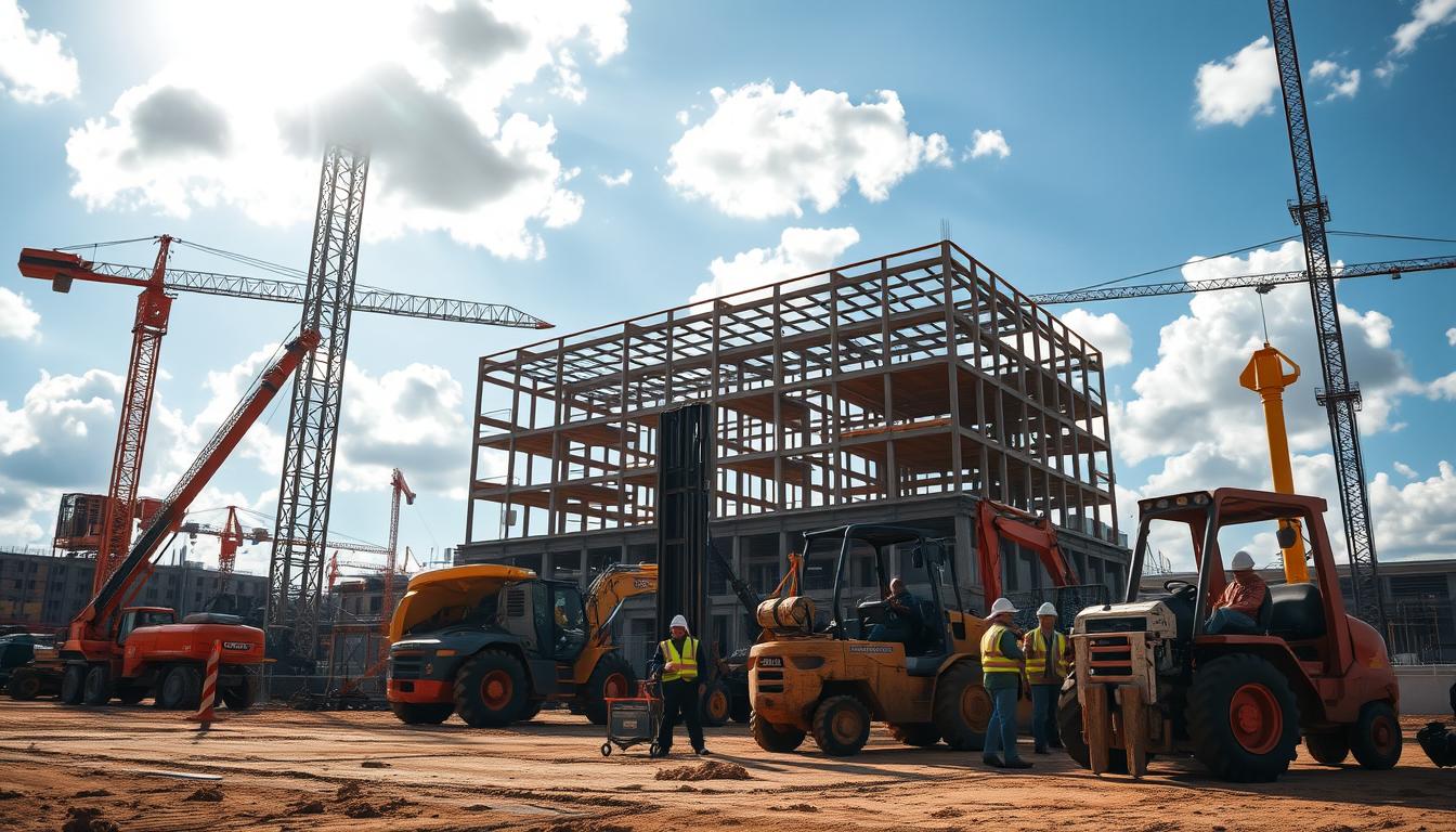 Wynajem sprzętu budowlanego