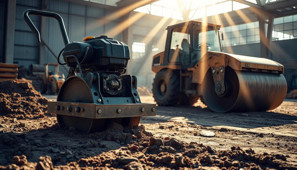 maszyny do zagęszczania płytowe skoczkowe bębnowe