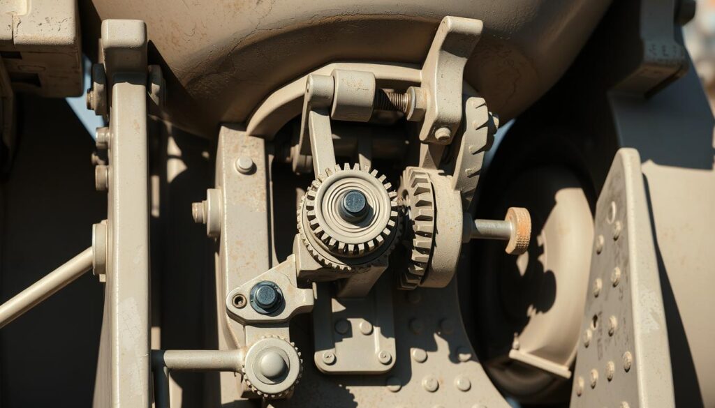 mechanizm przechyłu betoniarki