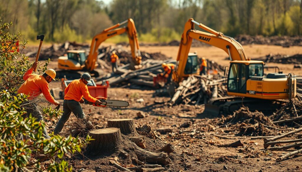metody karczowania działki