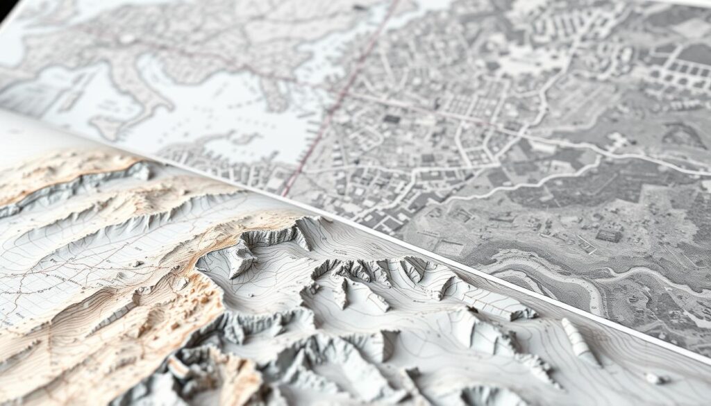 rodzaje opracowań kartograficznych