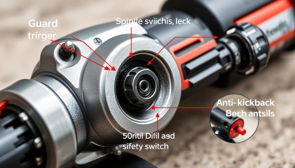 systemy bezpieczeństwa szlifierki kątowej systemy bezpieczeństwa szlifierki kątowej