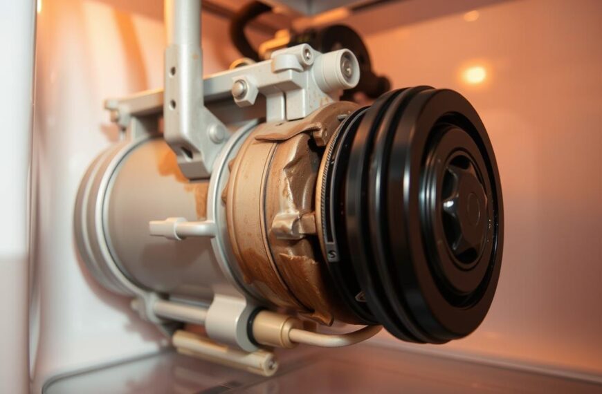 uszkodzony agregat w lodówce objawy