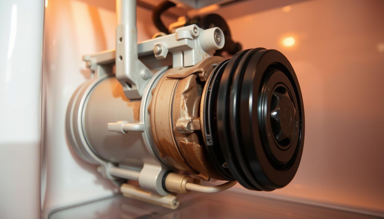 uszkodzony agregat w lodówce objawy