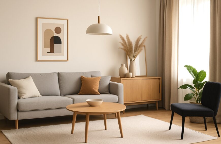 Nowoczesne wnętrze bez wychodzenia z domu - jak urządzić mieszkanie dzięki zakupom online